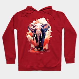 Elephant art lover Hoodie